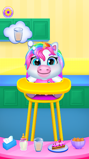 Unicorn Mommy Babysitter Game ekran görüntüsü
