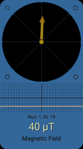 Magnetometer 3D ekran görüntüsü