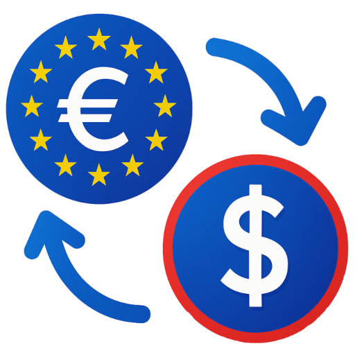 Euro to US Dollar Converter