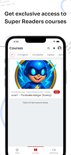 Super Readers ekran görüntüsü