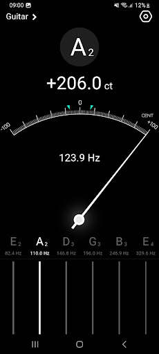 guitar tuner - SwiftTune ekran görüntüsü