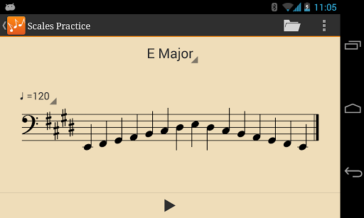 Scales Practice Pro ekran görüntüsü