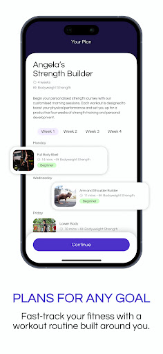 WithU: Workout & Fitness App ekran görüntüsü