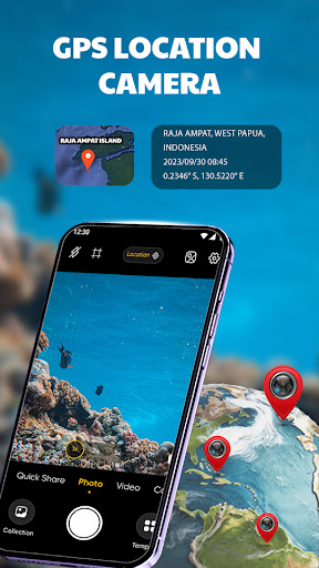 GPS Camera: Map & Timestamp ekran görüntüsü