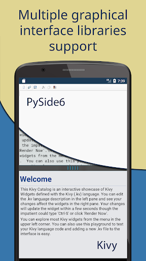 Pydroid 3 - IDE for Python 3 ekran görüntüsü
