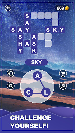 Word Calm - Scape puzzle game ekran görüntüsü