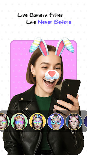 Live Camera AI Face Filter ekran görüntüsü