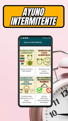 Ayuno Intermitente ekran görüntüsü