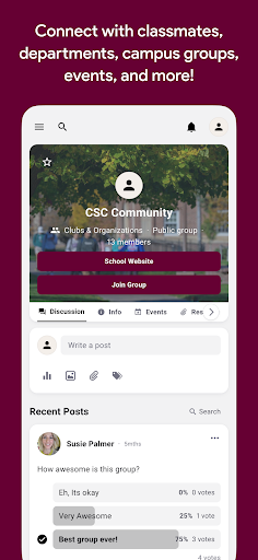 CSC Hub ekran görüntüsü
