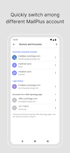 Synology MailPlus ekran görüntüsü