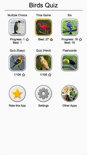 Bird World - Famous Birds Quiz ekran görüntüsü