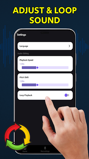 Reverse Audio: Flip Sound ekran görüntüsü