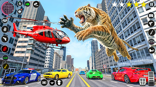 Tiger Game Family Simulator 3D ekran görüntüsü