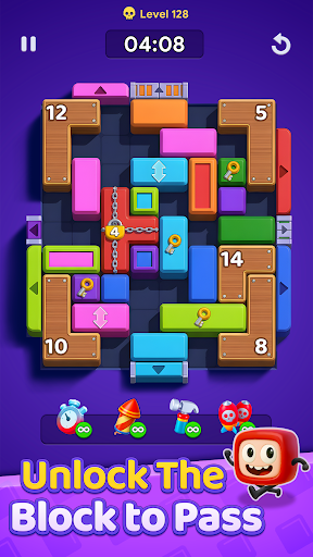 Kaydırma Bloğu: Renk Bulmaca ekran görüntüsü