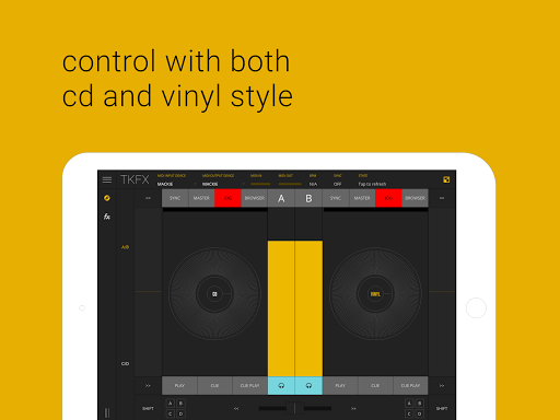 TKFX - Traktor Dj Controller ekran görüntüsü
