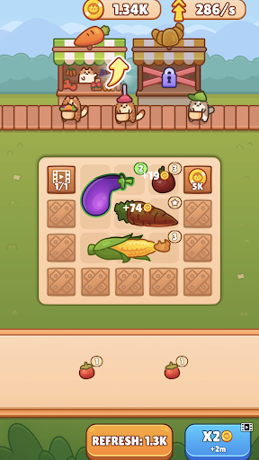 Cats & Food: Bag Idle ekran görüntüsü