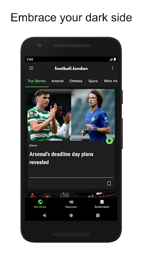 Football.London ekran görüntüsü