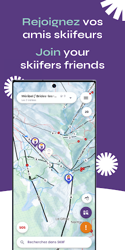 Skiif : Ski & Snowboard GPS ekran görüntüsü