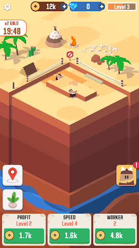 Idle Digging ekran görüntüsü