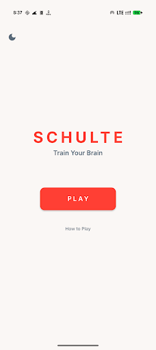 Schulte Table - Brain Training ekran görüntüsü