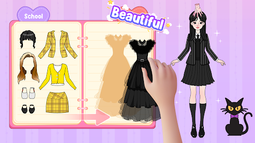 Paper Doll Makeover & Dress Up ekran görüntüsü