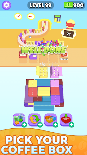Coffee Mania: Cup Sort Puzzle ekran görüntüsü