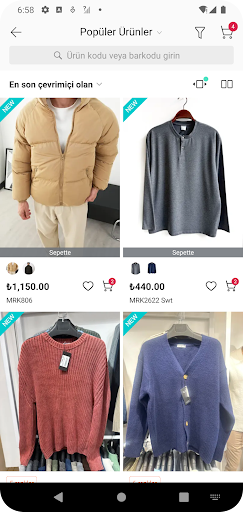 Cix Tekstil ekran görüntüsü