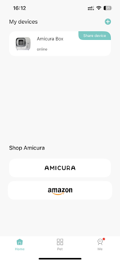 Amicura ekran görüntüsü