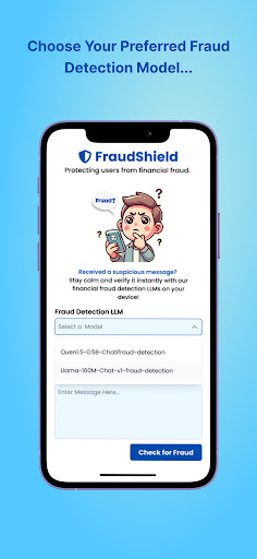 FraudShield - Lightweight LLMs ekran görüntüsü