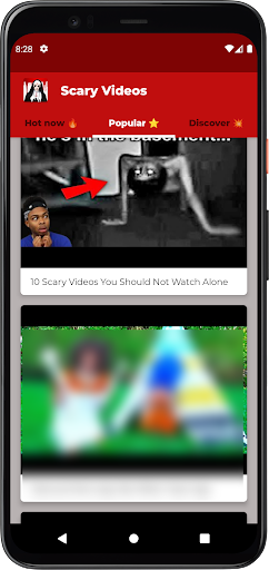 Korkunç Videolar ekran görüntüsü