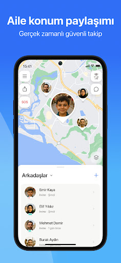 iSharing - GPS Konum takip ekran görüntüsü