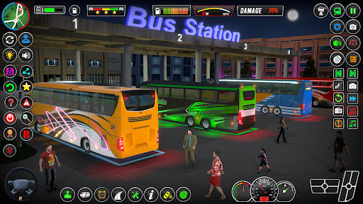 Bus Simulator : Real Bus Games ekran görüntüsü