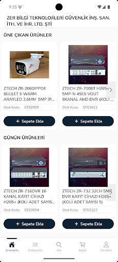 Ztech ekran görüntüsü