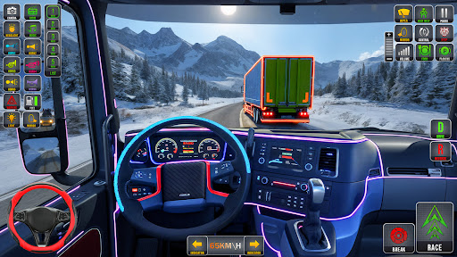 American Truck Cargo Games Sim ekran görüntüsü
