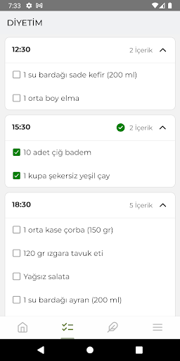 Diyetly ekran görüntüsü