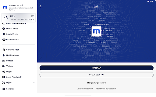 Memurlar.net: Maaş, Ilan, Kamu ekran görüntüsü