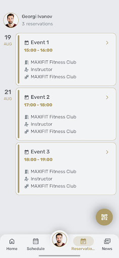 MAXIFIT Fitness Club ekran görüntüsü