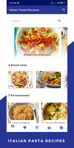 Pasta Recipes: Italian Dishes ekran görüntüsü