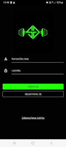 SG Fitnes centar ekran görüntüsü