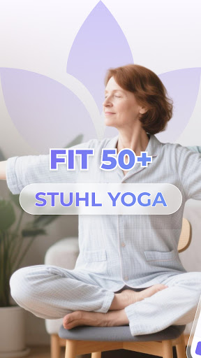 Stuhl yoga Senioren: Fit 50+ ekran görüntüsü