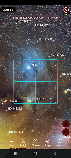 SkySafari 8 Pro ekran görüntüsü