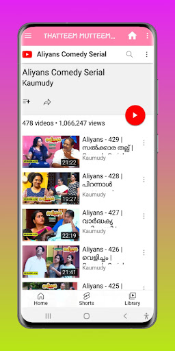 THATTEEM MUTTEEM & TV PROGRAMS ekran görüntüsü