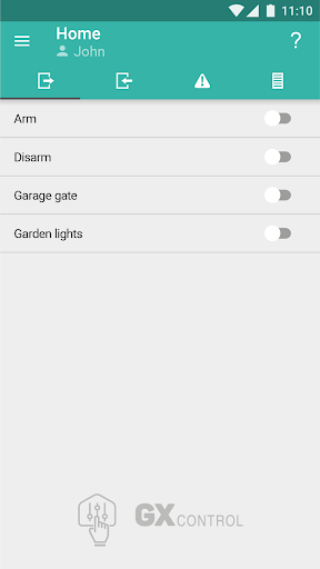 GX Control ekran görüntüsü
