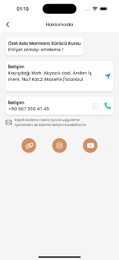 Özel Ada Marmara Sürücü Kursu ekran görüntüsü