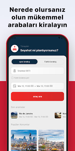 Yakınımdaki Araba Kiralama ekran görüntüsü