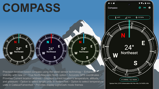 Compass & Step Counter ekran görüntüsü