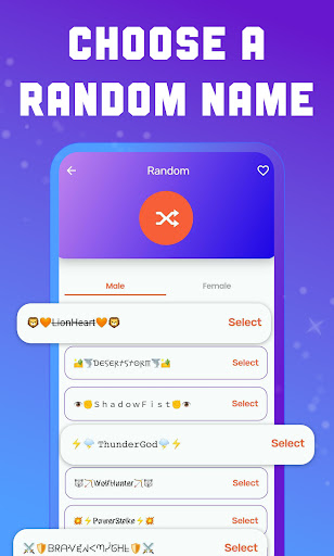 Cool fonts Nickname generator ekran görüntüsü