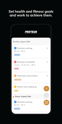 Proteus Athletic Club ekran görüntüsü