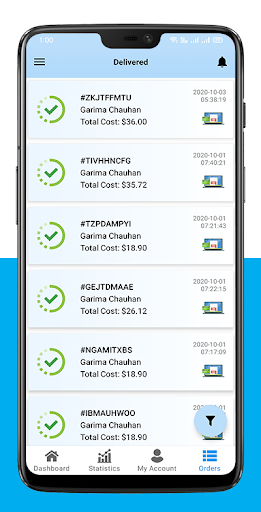 PrestaShop Delivery Boy App ekran görüntüsü
