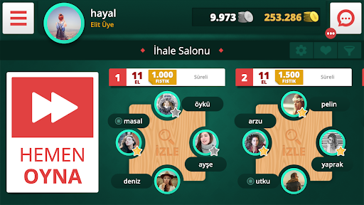 Batak: Eşli ve İhaleli ekran görüntüsü